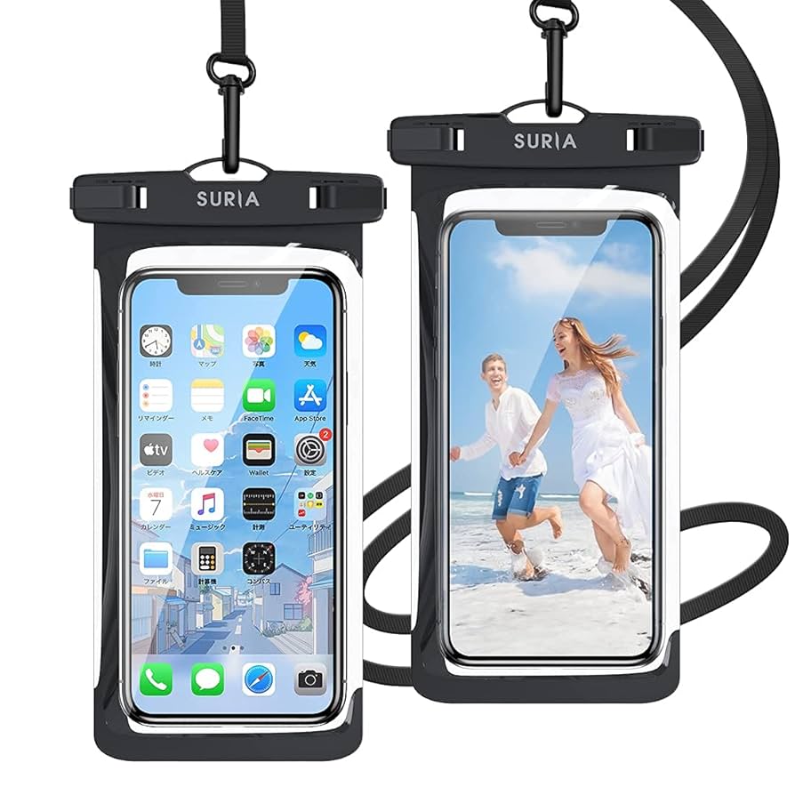 iPhone - hide様取り置き中 Amazon.co.jp: スマホ 防水ケース サイドボタンが押しやすい & 2